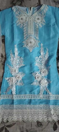 Ethnic Kurti set for Girls_suit sets girls clothing set Kids Girls Churidar Set - Picture 4 of 6