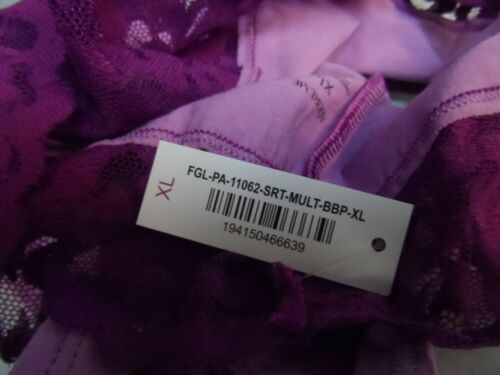Adore Me Women's Lace Trim Risque Panties 11062 Purple XL - Picture 3 of 3