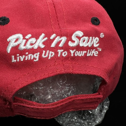 MILWAUKEE BUCKS Pick and Save Adjustable One Size Fits All Red PROMOTIONAL CAP - Picture 4 of 7