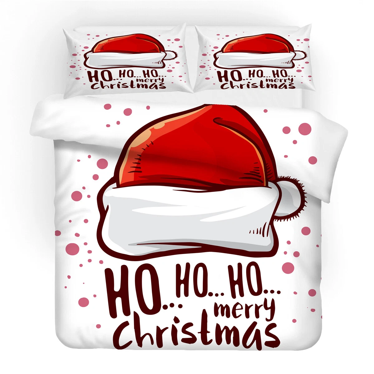 Christmas Hat Bedding Set, Gift for Friends