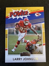 2021 Panini Contenders Football Larry Johnson Power Players Insert PP-LJO