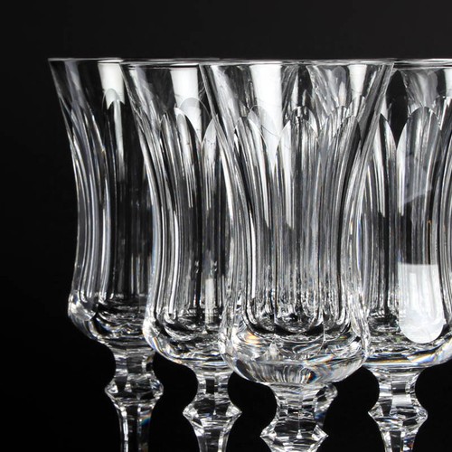 Juego de 6 vasos de cristal Waterford Costa Lunga flauta de champán vintage - Imagen 2 de 7