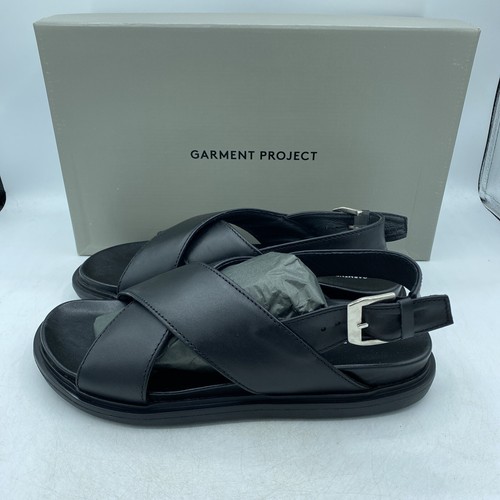 GARMENT PROJECT Lola Sandal - Black Leather EU 39 UK 6. M31 - Picture 12 of 21
