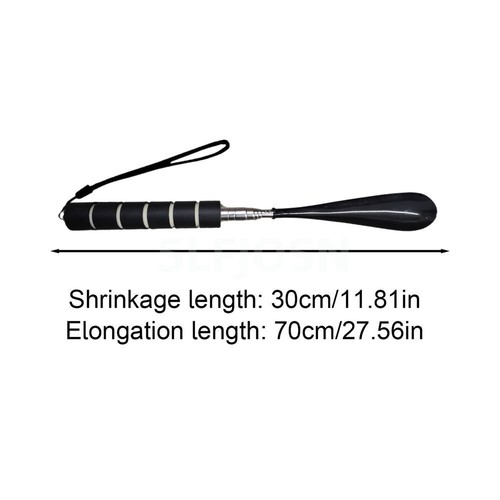 Shoe Horn Retractable Long Handled Telescopic Shoe Horn Adjustable Length Unisex - Picture 10 of 24