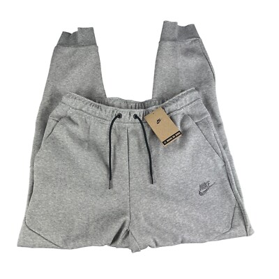Nike Sportswear Tech Fleece Grey Jogger Pants DR9162-010