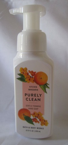 Bath & Body Works Gently Foaming Lot of 2 PURELY CLEAN - KITCHEN MANDARIN - Picture 2 of 3