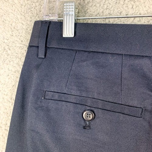 Izod Madison Pants Mens 36X30 Blue NEW Chino Trouser Flex Waist MetrixFit NWT - Picture 10 of 20