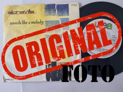 7" Single Alphaville - Sounds like a melody Vinyl Germany - Picture 5 of 5