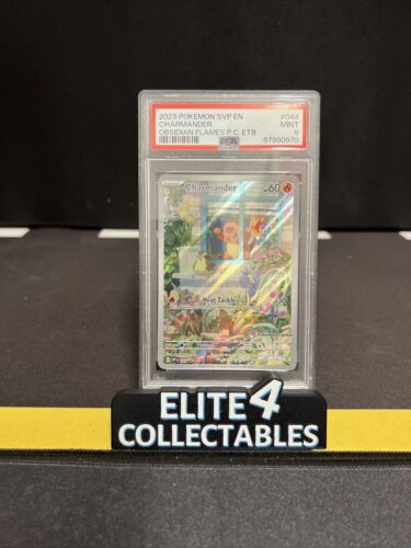 Pokemon Promo - Scarlet & Violet - Charmander 44 Pokemon Center - PSA 9