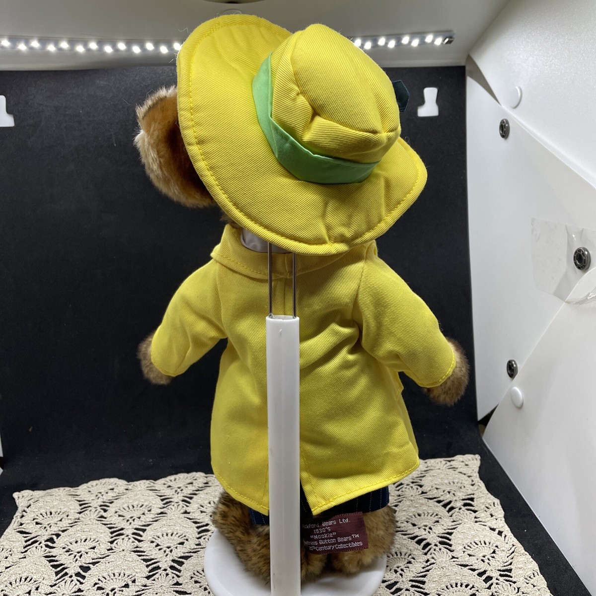 Brass Button Bear Mookie 1930's Yellow Jazz Zoot Suit 11
