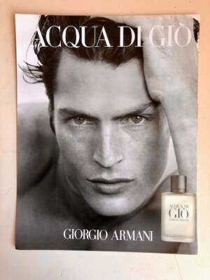 2002 Press Ad - Giorgio Armani Aqua di Gio for Men - French Ad