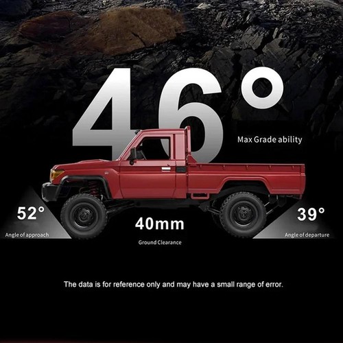 MN82 1:12 Full Scale RTR Car Toy 2.4G 4WD Off-Road Remote Control Car Truck - Picture 12 of 27