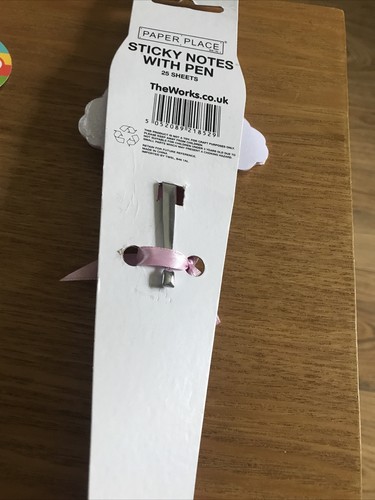 Unicorn Purse, Pen Sticky Notes & Keychain & Claire’s Princess Lipgloss Bundle - Picture 11 of 11