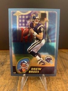 2003 Topps Chrome - #65 Drew Brees