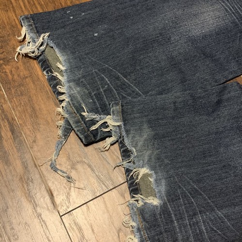 Pantalones de mezclilla Urban Pipeline relajados bootcut lavados oscuros para hombre talla 34 x 30 - Imagen 6 de 8