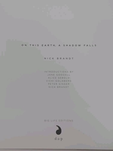 On This Earth, A Shadow Falls von Nick Brandt Buch übergroßes Hardcover 2012 - Bild 8 von 17