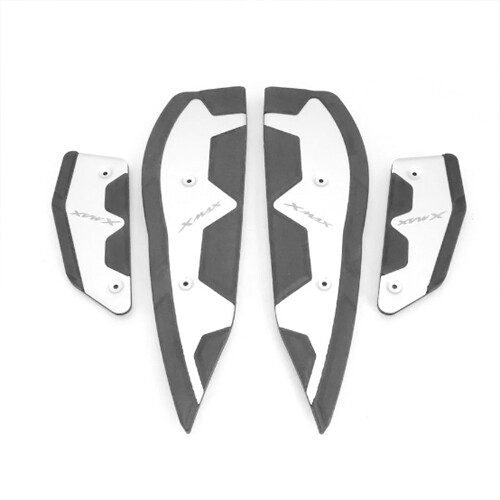 Motorcycle Foot Pegs Pad Pedal Rests Footpegs For YAMAHA X-max 400 300 250 125 - Picture 2 of 7