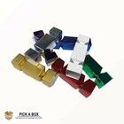 10 SMALL MIXED COLOURS CRACKER GIFT BOX, CHRISTMAS FAVOURS, BIRTHDAY, PARTY