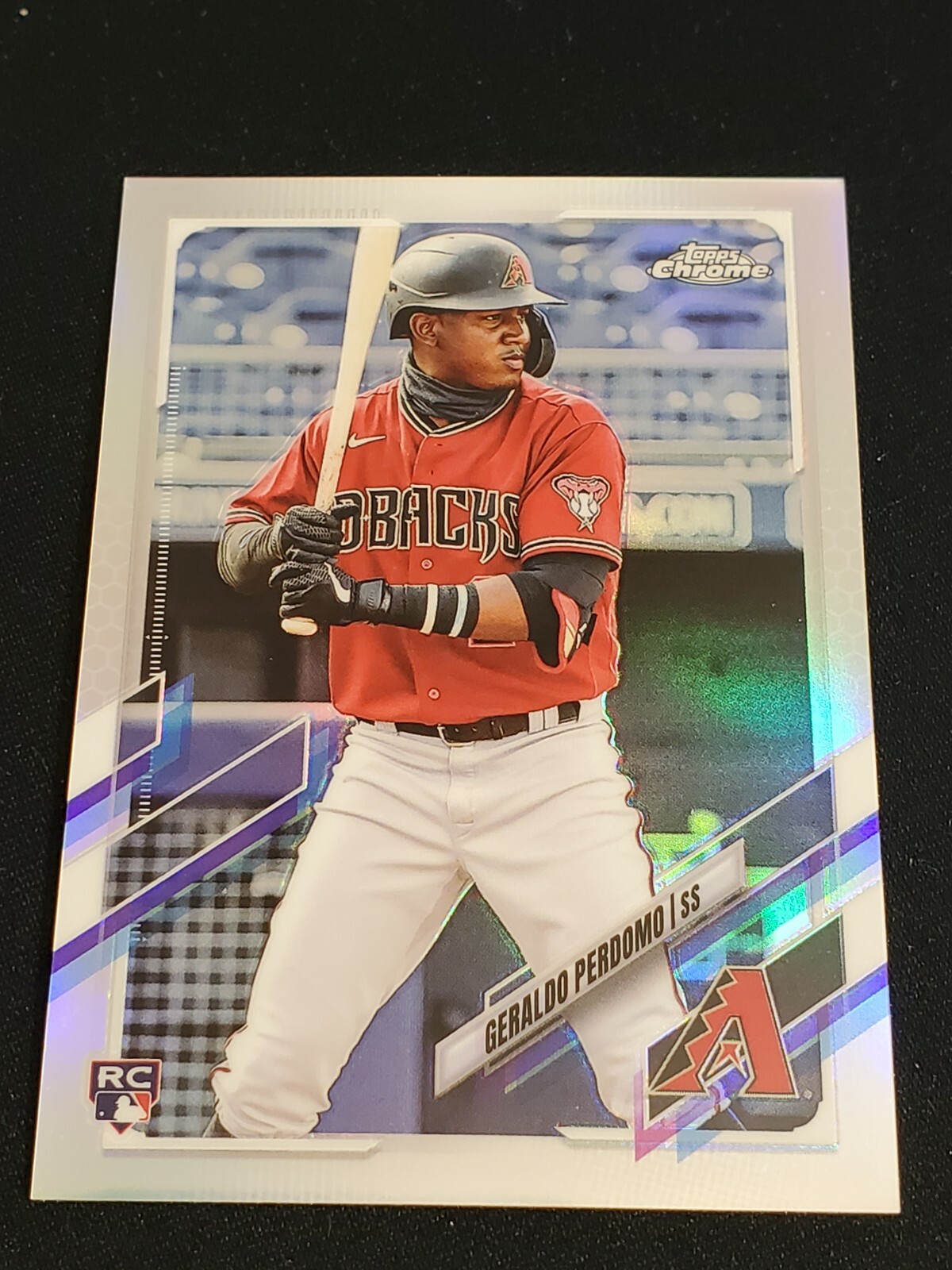 Geraldo Perdomo 2021 Topps Chrome Update Rookie Refractor Parallel #087/250 RC