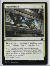 MTG Fragmentize Kaladesh (KLD) Common Magic the Gathering Card #014/264 Unplayed