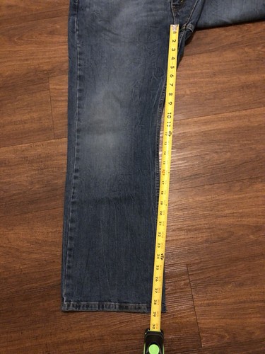 Levis 527 Boot Cut Jeans Men’s Size 38x30 Medium Wash Denim Blue - Picture 13 of 15