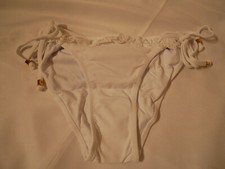 NEW PHAX White Swimsuit Bikini Bottoms - Medi...