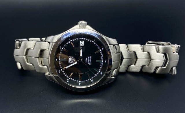 TAG Heuer Link Men's Black Watch 