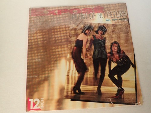 EXPOSE - POINT OF NO RETURN ORIGINAL US VINYL 12" SINGLE - Picture 1 of 4