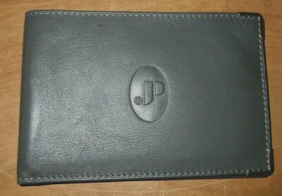 Jean Picard Gray Leather Wallet 
