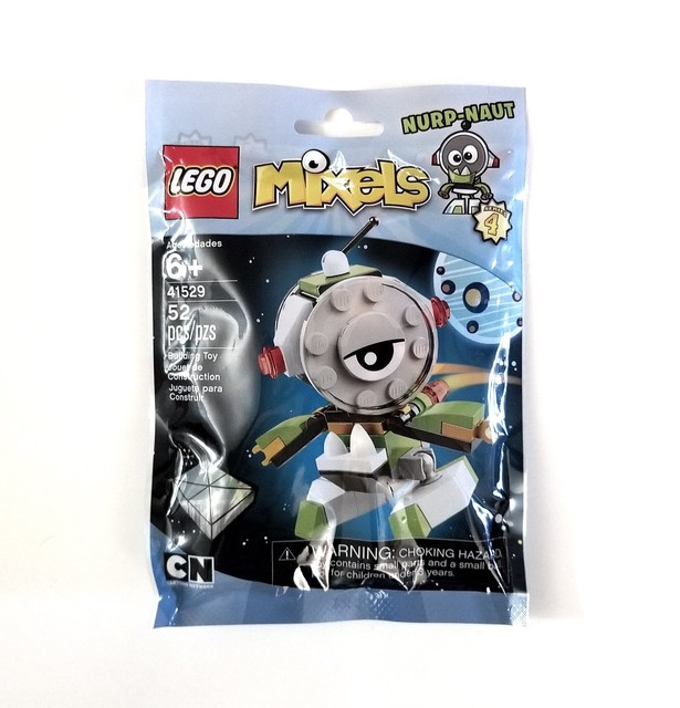 New Sealed Lego Cartoon Network Mixels Series 4 Nurp-Naut Orbitons Tribe 41529