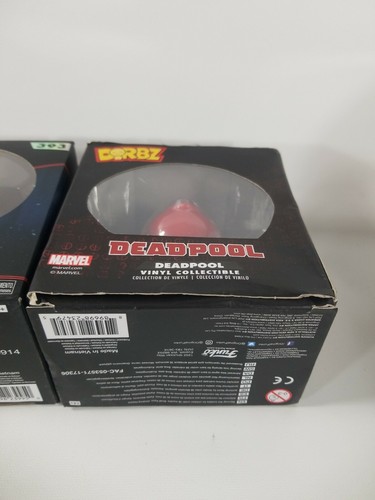 Dorbz Lot of 3:Oogie Boogie Burlap, Eleven - Stranger Things, and Deadpool Vinyl - Picture 6 of 7