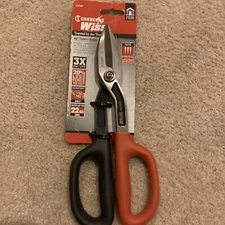 CRESCENT WISS WDF10S Tinner Snips,Straight,2" Cutting L