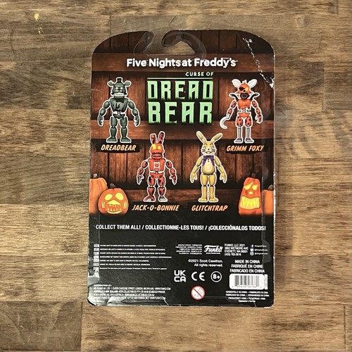 Five Nights at Freddy's Curse of Dreadbear Jack-O-Bonnie 5" Action Figure Funko - Picture 2 of 2
