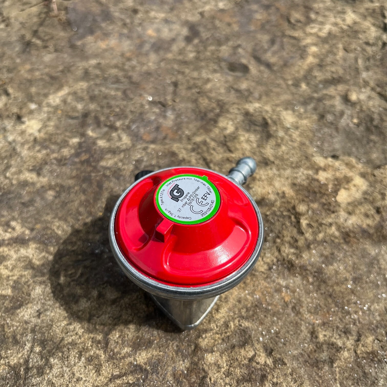 BBQ Propane Patio Gas Regulator 27mm Clip On Propane Gas Regulator