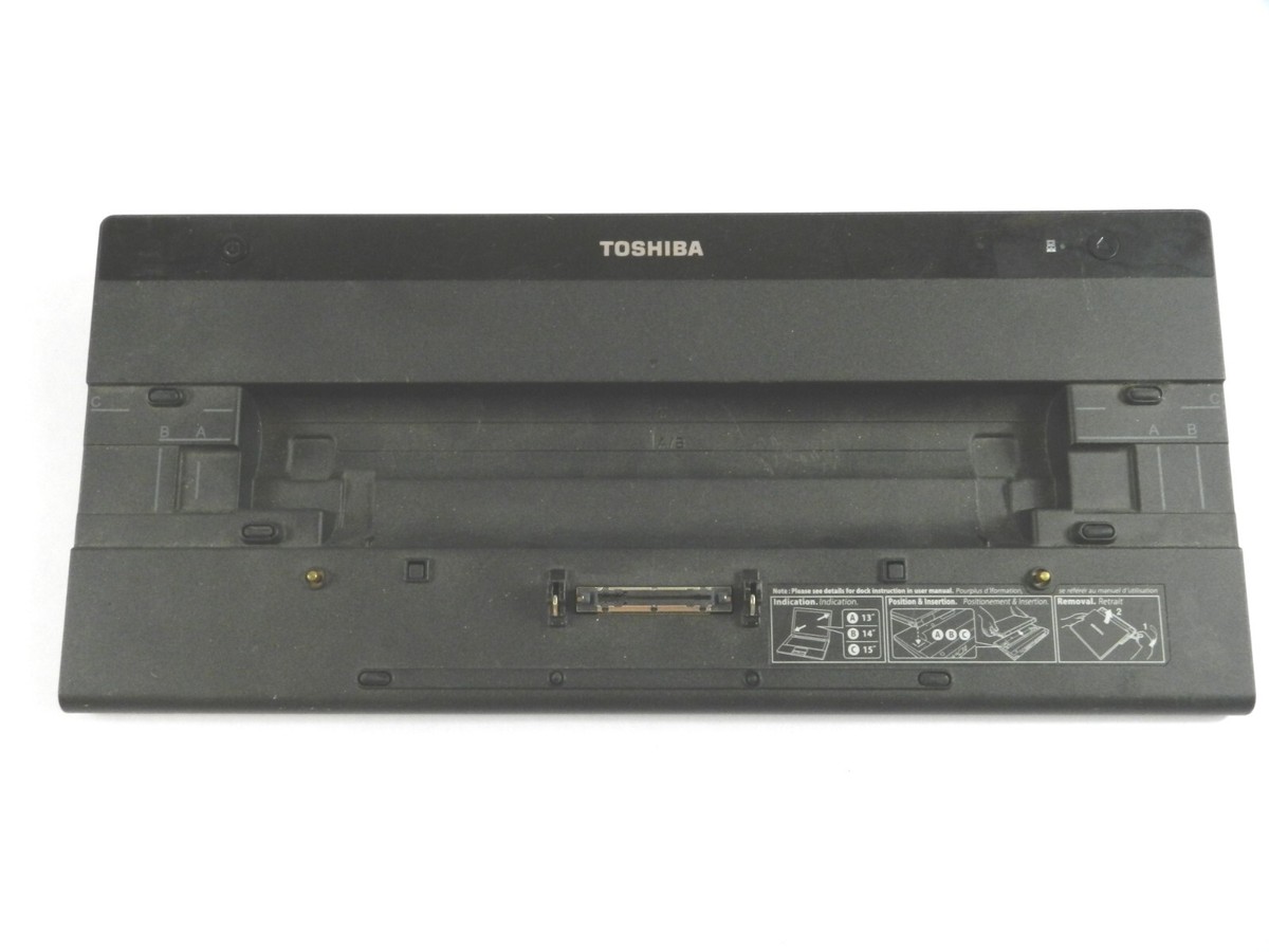 Toshiba Hi-Speed Port Replicator II 19V 4.74A PA3916U-1PRP Docking