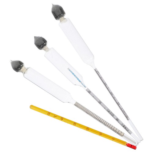 3 Sets Alkoholmessgerät Alkohol-Aräometer Für Wein Alkoholhydrometer - Bild 9 von 12