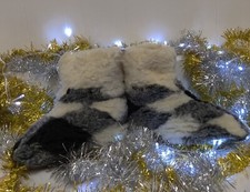 Natural Indoor Sheepskin Slippers/Booties