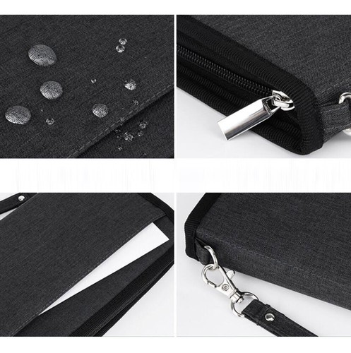 Passport Wallet RFID Blocking Passport Holder Waterproof Travel Document Holder - Picture 3 of 8