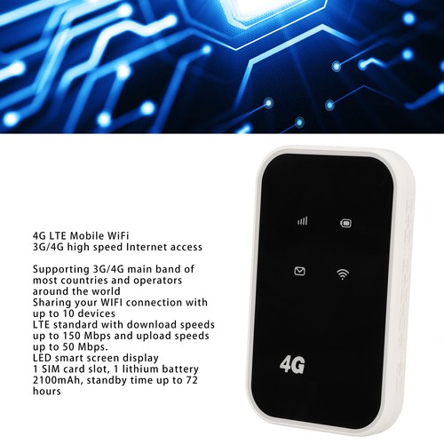 4G LTE Mobile WiFi Travel Portable Modem Router 300Mbps Car Hotspot 2.4G New - Picture 22 of 22