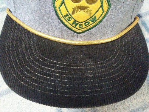 Grassroots California (L/XL) The Time Is Meow Broken Lizard Snapback Hat - Picture 9 of 10