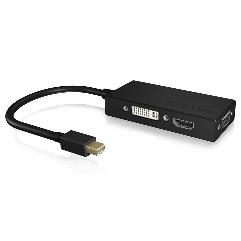ICY BOX IB-AC1032 3-in-1 Mini DisplayPort™Grafikadapter 60234 B-Ware