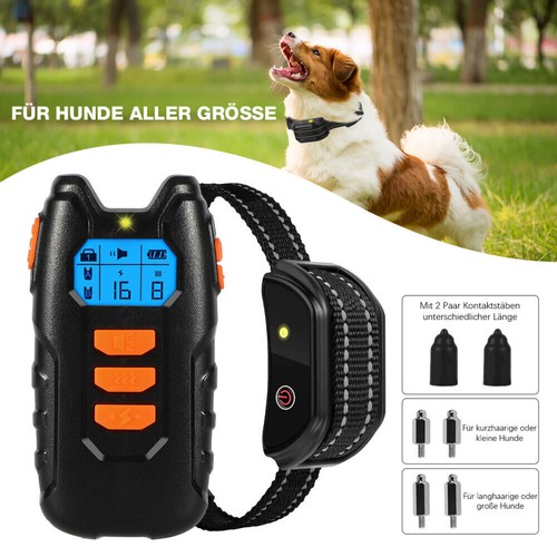 Hund Ausbildung Stromschlag Erziehungshalsband Hunde Vibration Ton Funktion - Bild 5 von 13