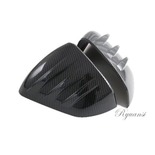 For 2024-2025 Ford Mustang Carbon Fiber Side Mirror Cover Cap w/o LED Light - Bild 2 von 6