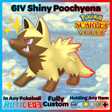 ✨ Shiny Poochyena 6IV ✨ Pokemon Scarlet & Violet 🚀 Fast 🚀