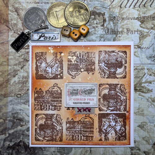 Quadrati di fiori timbri in gomma trasparente per album fai da te scrapbooking creazione carte artigianali - Foto 12 di 12