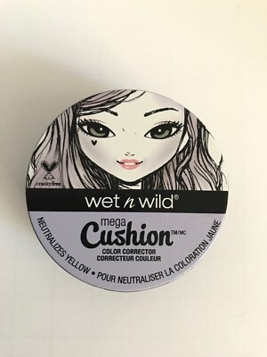 Wet n Wild Mega Cushion Color Corrector #767B Lavender. New & Sealed, 0.28oz