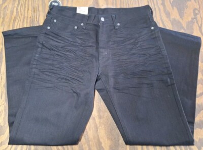 Levi's 541 Jeans Men's 34x32 Black Athletic Fit Denim Pants NEW