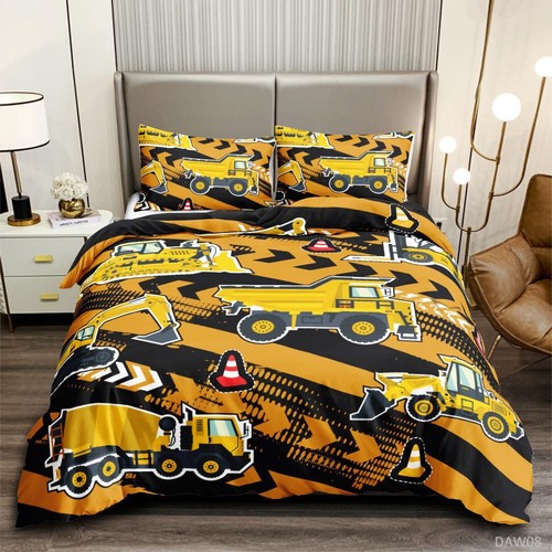 Classic Cars Bed Set 2Pcs 3Pcs Doona Quilt Duvet Cover Single Double Queen Size - Imagen 5 de 24
