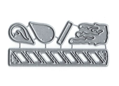 BIRTHDAY PARTY CANDLE Steel Die Cutting Dies Impression Obsession DIE1077-C New - Picture 2 of 4