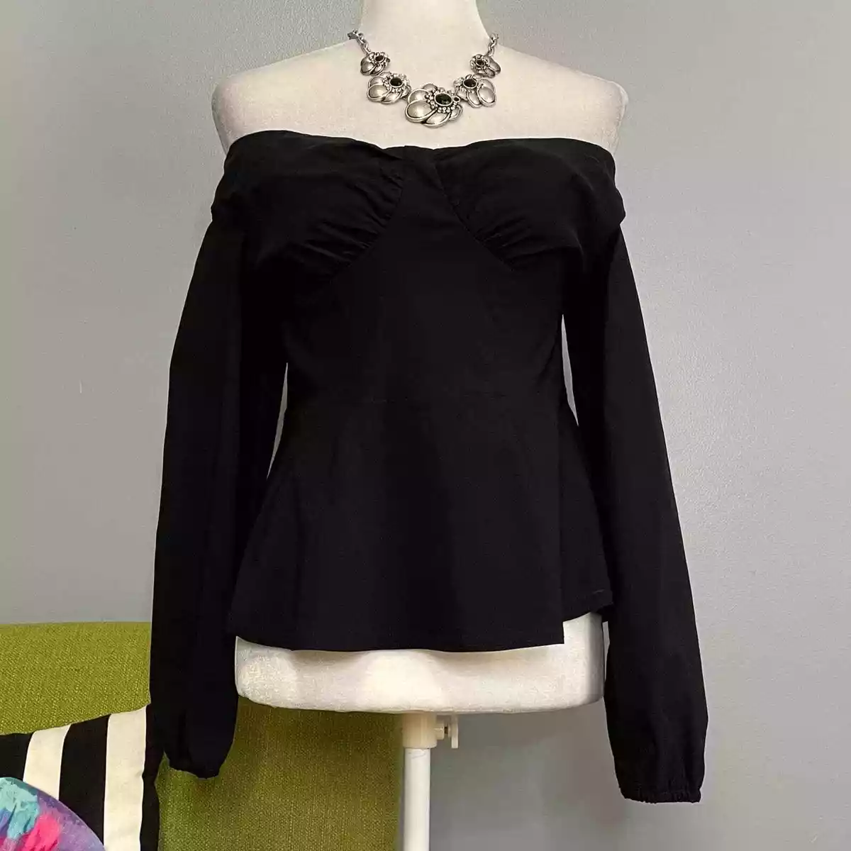 Topshop off the shoulder top new arrivals